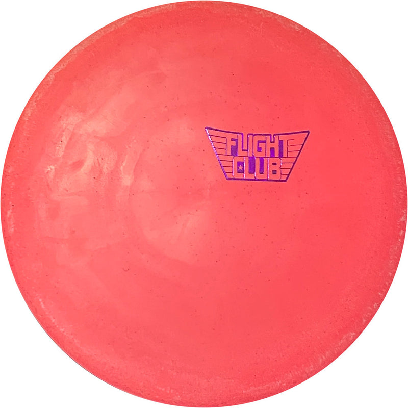 Gateway Organic Hemp Firm Wizard putt & approach disc, Flight Club Top Gun Mini Stamp stamp, red disc