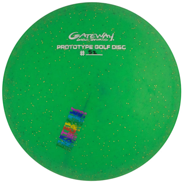 Gateway Suregrip Prototype 52 midrange disc, Gateway Undergound Factory Second stamp, green disc