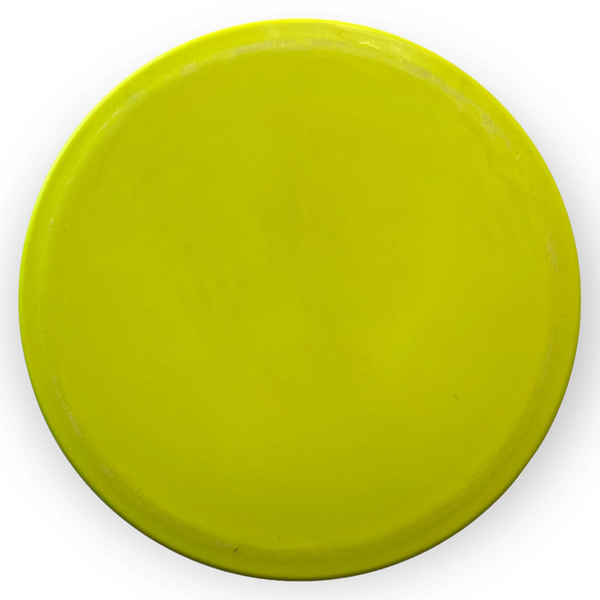 Gateway Suregrip Warrior midrange disc, Blank (no top stamp) stamp, yellow disc