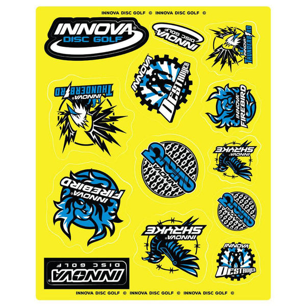 Innova Sticker Sheet (Yellow)