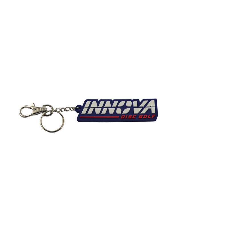 Innova Burst Logo Rubber Keychain