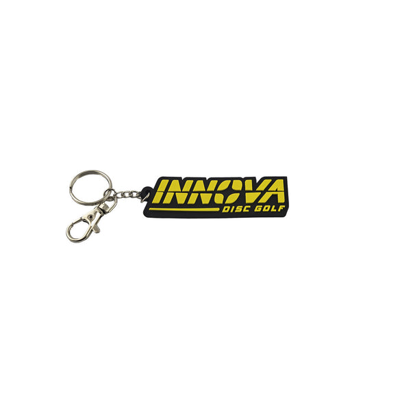Innova Burst Logo Rubber Keychain