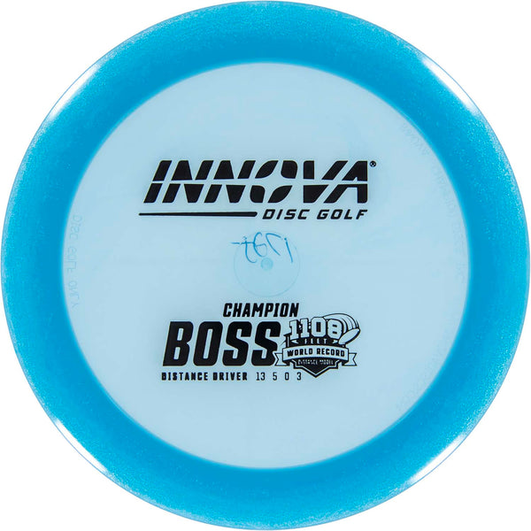 Innova Champion Boss - David Wiggins Jr. 1108ft World Record Stamp