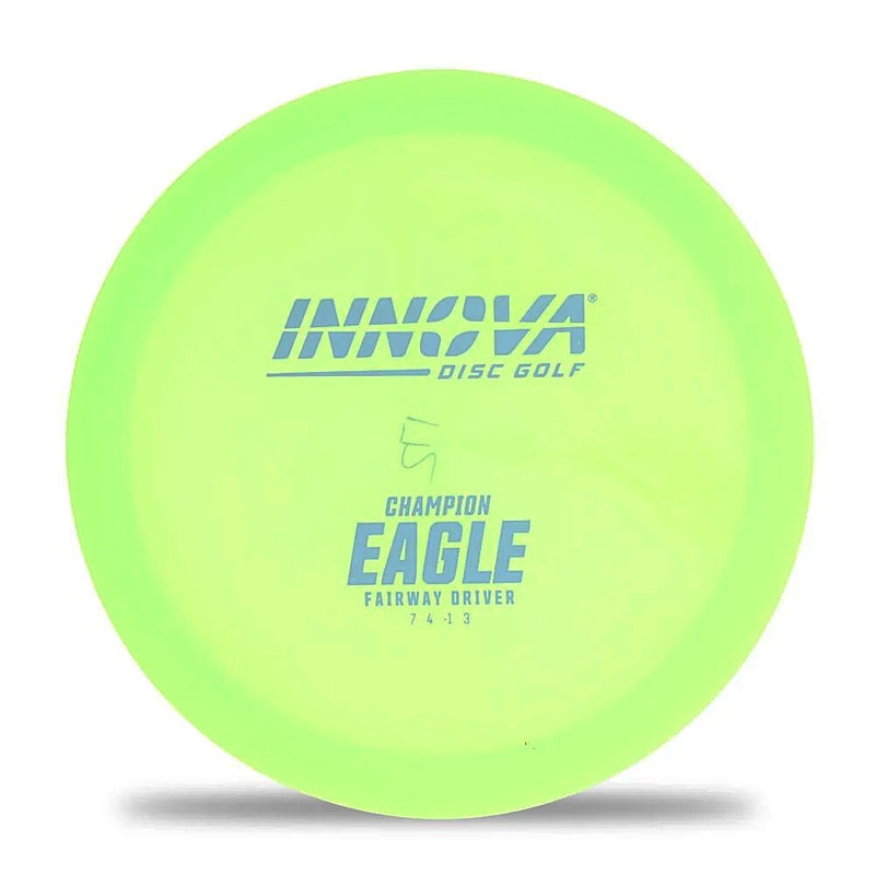 Innova Champion Eagle fairway driver disc, light green disc
