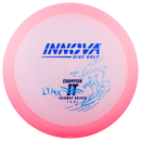 Innova Champion Lynx fairway driver disc, Overstamped IT stamp, pink disc
