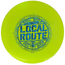Innova Champion Rollo midrange disc, Local Route 2026 Circle the Bay stamp, yellow disc