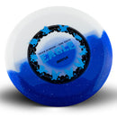 Innova Duo Eagle fairway driver disc, Calvin Heimburg 2026 Tour Series stamp, blue and white disc