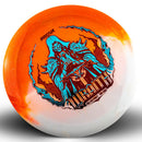 Innova Duo Wraith driver disc, Philo Brathwaite 2026 Tour Series stamp, orange disc