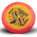 Innova Halo Champion Shryke driver disc, Jessica Gurthie 2026 Tour Series stamp, light orange disc with pink rim