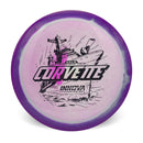 Innova Halo Star Corvette driver disc, white disc with purple rim