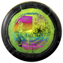 Innova Halo Star Destroyer driver disc, Bradley Williams 2025 Tour Series "Baby Destroyer" stamp, light green disc with black rim