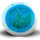 Innova Halo Star Destroyer driver disc, Bradley Williams 2026 Tour Series stamp, blue disc with white rim