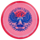 Innova Halo Star Eagle-L fairway driver disc, America250 Eagle-L stamp, red disc