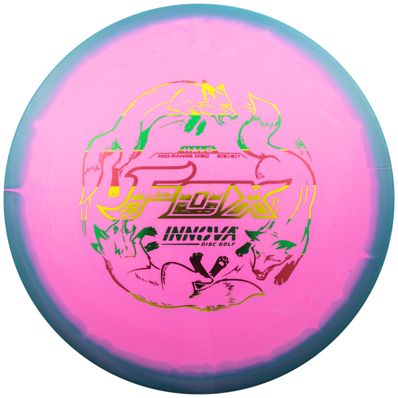 Innova Halo Star Fox midrange disc, pink disc with gray rim