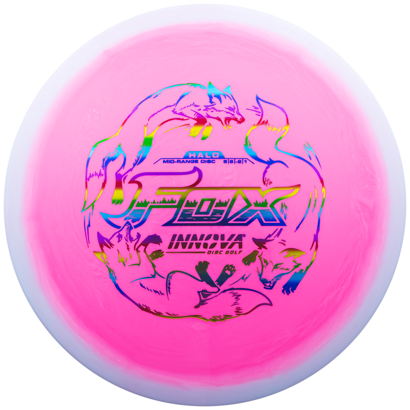 Innova Halo Star Fox midrange disc, pink disc with white rim