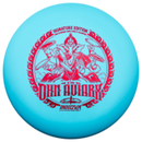 Innova JK Pro Aviar-X putt & approach disc, Ohn Scoggins Ganesha Aviar-X stamp, light blue disc