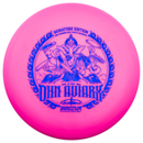 Innova JK Pro Aviar-X putt & approach disc, Ohn Scoggins Ganesha Aviar-X stamp, pink disc