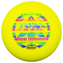 Innova JK Pro Aviar-X putt & approach disc, Ohn Scoggins Ganesha Aviar-X stamp, yellow disc