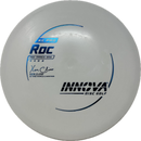 Innova KC Pro Roc midrange disc, Ken Climo 12x Signature Series stamp, white disc