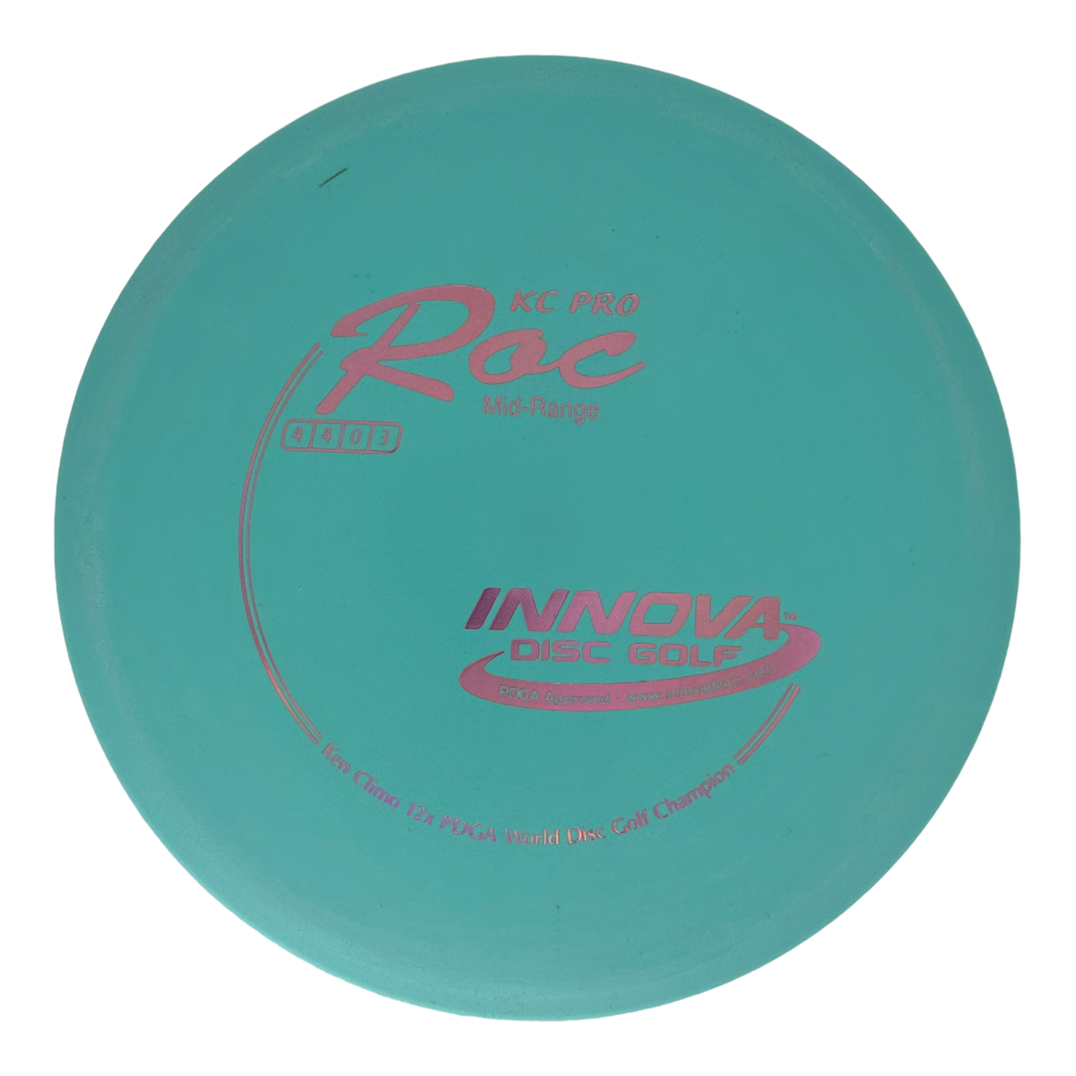 Innova KC Pro Roc - Ken Climo 12x World Champion | Midrange 4/4/0