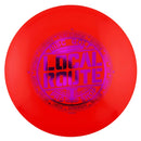 Innova Luster Champion Classic Roc putt & approach disc, Local Route 2026 Circle the Bay stamp, red disc