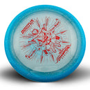 Innova Moondust Halo Champion Power Disc2 driver disc, Väinö Mäkelä 2026 Tour Series stamp, blue disc with blue rim