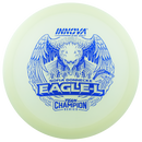 Innova Proto Glow Champion Eagle-L fairway driver disc, Sofia Donnecki 2025 Tour Series stamp, white disc