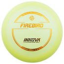 Innova Proto Glow Champion Firebird driver disc, glow and gold disc