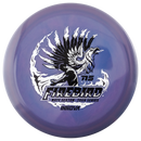 Innova Proto Glow Champion Firebird driver disc, Nate Sexton 2026 Tour Series stamp, purple disc