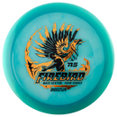 Innova Proto Glow Champion Firebird driver disc, Nate Sexton 2026 Tour Series stamp, turquoise disc