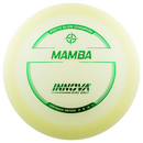 Innova Proto Glow Champion Mamba driver disc, green disc