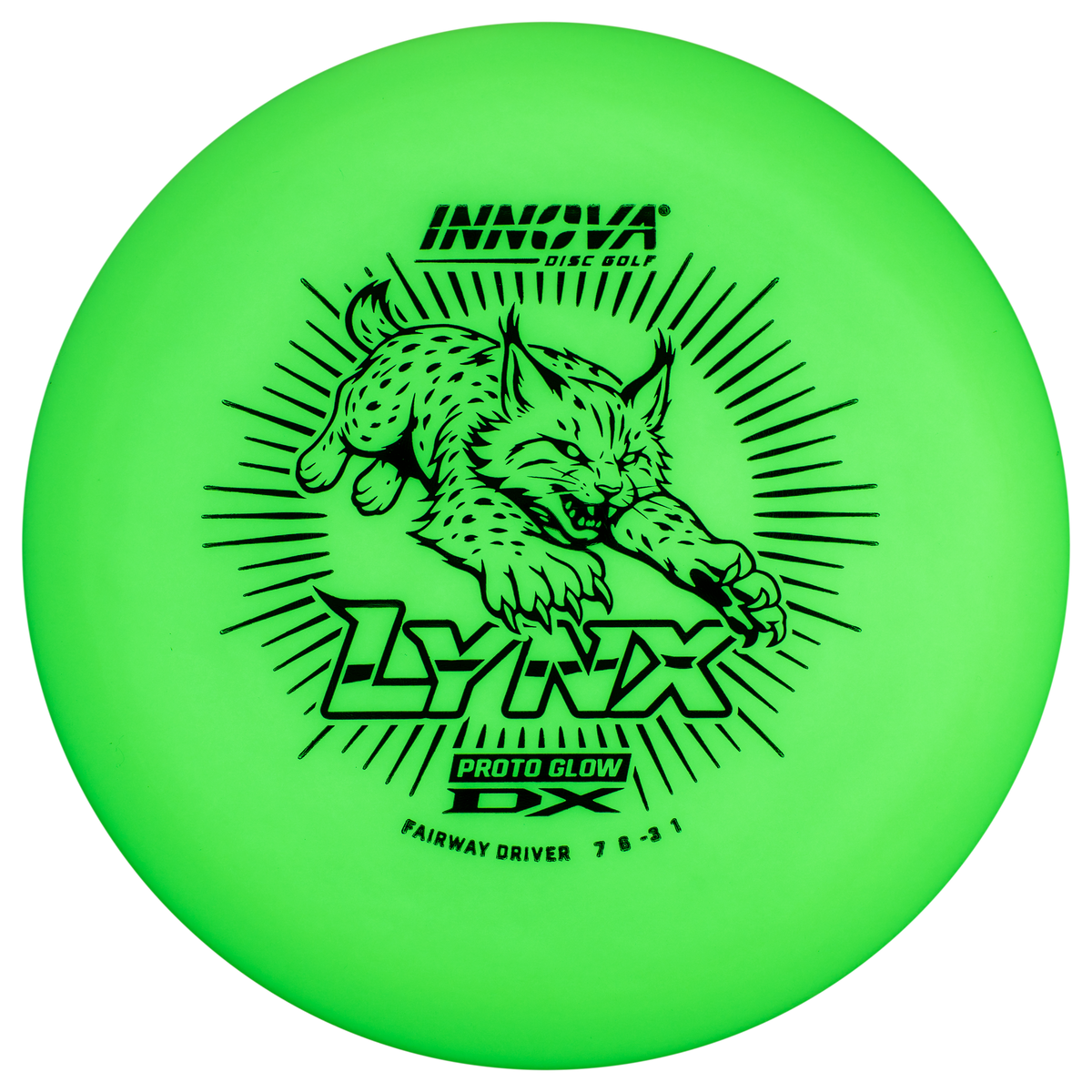 Innova Proto Glow DX Lynx | Fairway Driver 7/6/-3/1 | Local Route