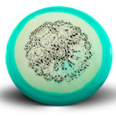 Innova Proto Glow Halo Star Beast driver disc, Anelli Tõugjas-Männiste 2026 Tour Series stamp, mint disc with turquoise rim