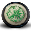 Innova Proto Glow Halo Star Beast driver disc, Anelli Tõugjas-Männiste 2026 Tour Series stamp, white disc with black rim