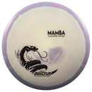 Innova Proto Glow Halo Star Mamba driver disc, Juliana Korver 2025 Tour Series stamp, white disc with light purple rim