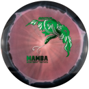 Innova Proto Glow Halo Star Mamba driver disc, Juliana Korver 2026 Tour Series stamp, dark pink disc with black rim