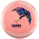 Innova Proto Glow Halo Star Mamba driver disc, Juliana Korver 2026 Tour Series stamp, light pink disc with white rim