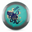 Innova Proto Glow Halo Star Tern driver disc, Juliana Korver 2026 Tour Series stamp, turquoise disc with silver rim
