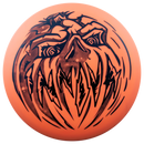 Innova Proto Glow Nexus Aviar putt & approach disc, 2025 XXL Pumpkin stamp, orange and black disc
