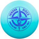 Innova Star Fox midrange disc, First Run Fox Proto Star stamp, blue disc