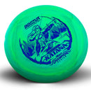 Innova Star Katana driver disc, Holly Finley 2026 Tour Series stamp, green and light green disc