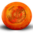Innova Star Katana driver disc, Holly Finley 2026 Tour Series stamp, orange and light orange disc