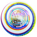Innova Star Tie Dye Lynx fairway driver disc, Overstamped IT stamp, tie dye disc