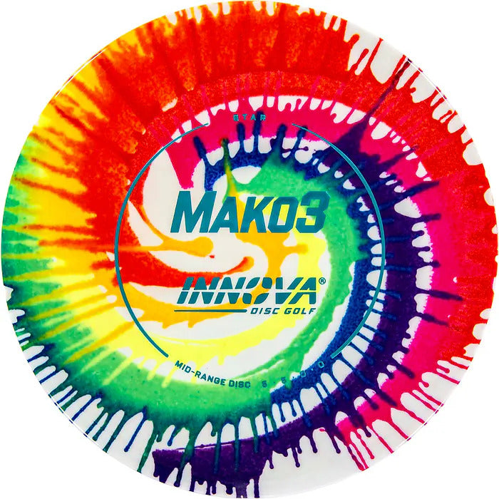 Innova Star Tie Dye Mako3 midrange disc, tie dye disc