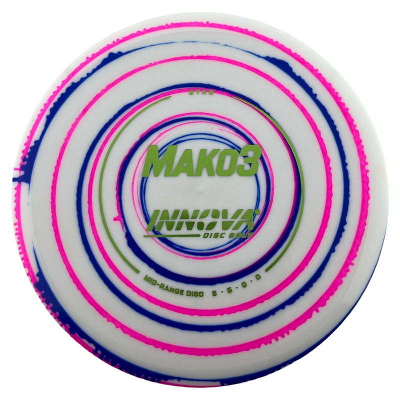 Innova Star Tie Dye Mako3 midrange disc, tie dye disc