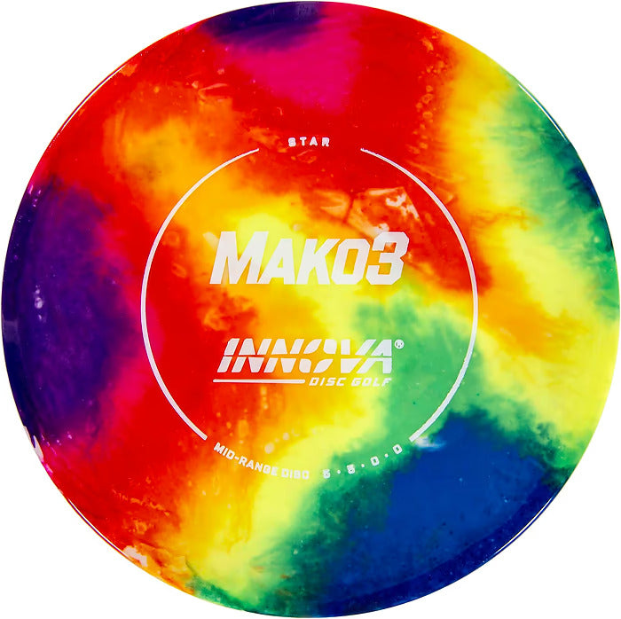 Innova Star Tie Dye Mako3 midrange disc, tie dye disc