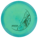 Innova Swirled Star Wraith driver disc, LE Reaper Wraith stamp, teal and light green disc