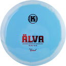 Kastaplast Grind Alva driver disc, blue disc with white rim