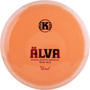 Kastaplast Grind Alva driver disc, orange disc with white rim