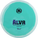 Kastaplast Grind Alva driver disc, turquoise disc with white rim